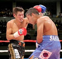 長谷川スーパーバンタム級挑戦