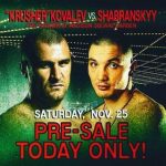 セルゲイ・コバレフVSビャチェスラフ・シャブランスキー LIVE他