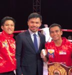 フィリピンのメイウェザー/マーク・アンソニー・バリガ