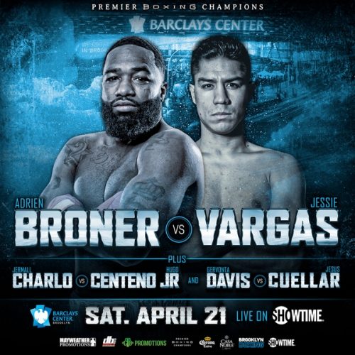 エイドリアン・ブローナーVSジェシー・バルガス LIVE