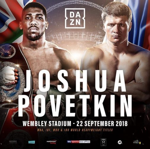 アンソニー・ジョシュアVSアレクサンドル・ポペドキン LIVE