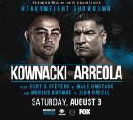 アダム・コウナッキVSクリス・アレオラ LIVE他