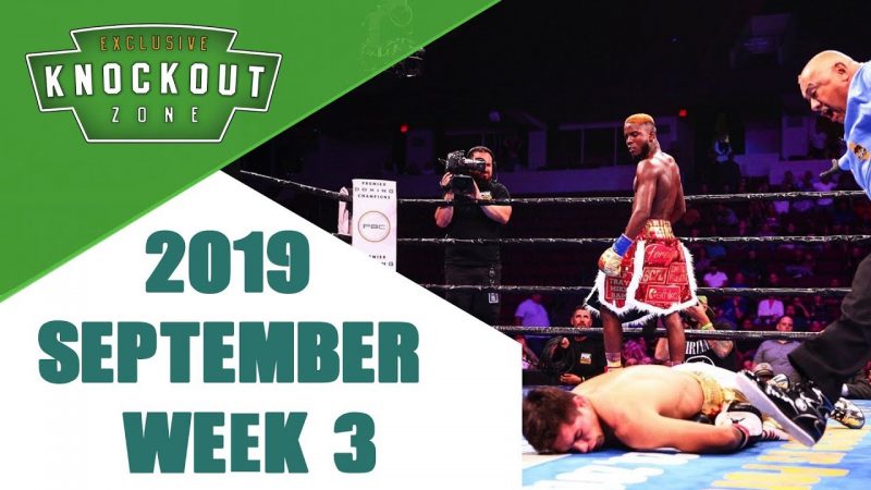 ノックアウトゾーン/Knockout Zone 9月第3週