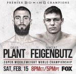 カレブ・プラントVSビンセント・フェイゲンブッツ LIVE