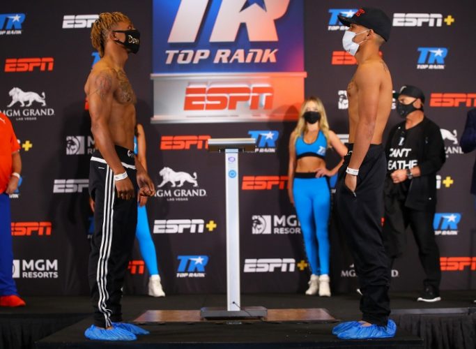 ジョシュア・グリアVSマイク・プラニア（仮想カシメロ） LIVE