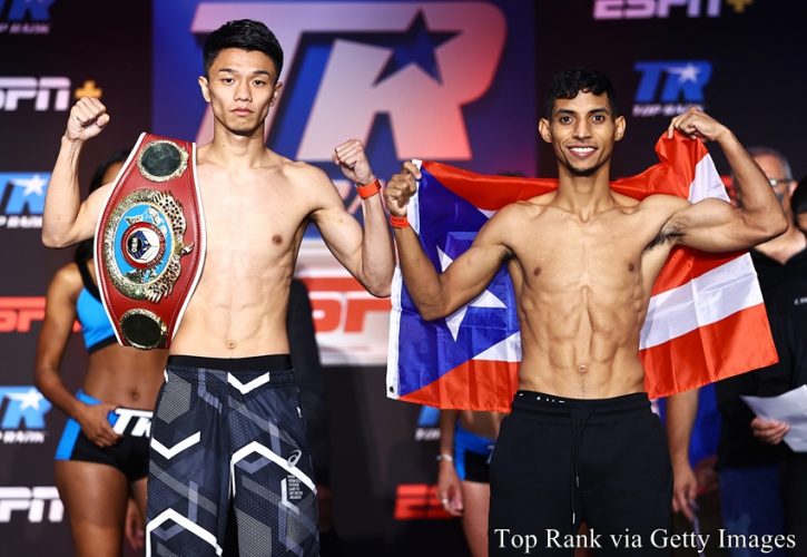 中谷潤人VSアンヘル・アコスタ