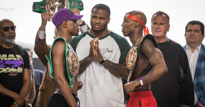 エロール・スペンスJr VS ヨルデニス・ウガス Live 他