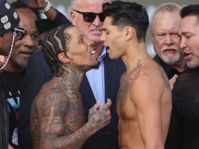 天使と悪魔/ジャーボンティ・デービスVSライアン・ガルシア LIVE