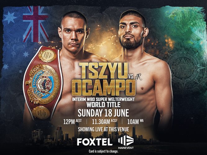 レインメーカー/ティム・チューとライーセ・アリームと井上尚弥