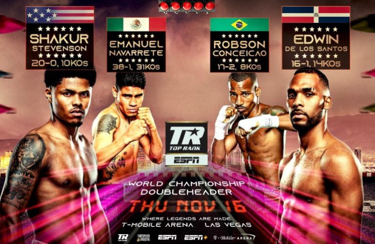 リングは俺の家/シャクール・スティーブンソンVSエドウィン・デ・ロス・サントス