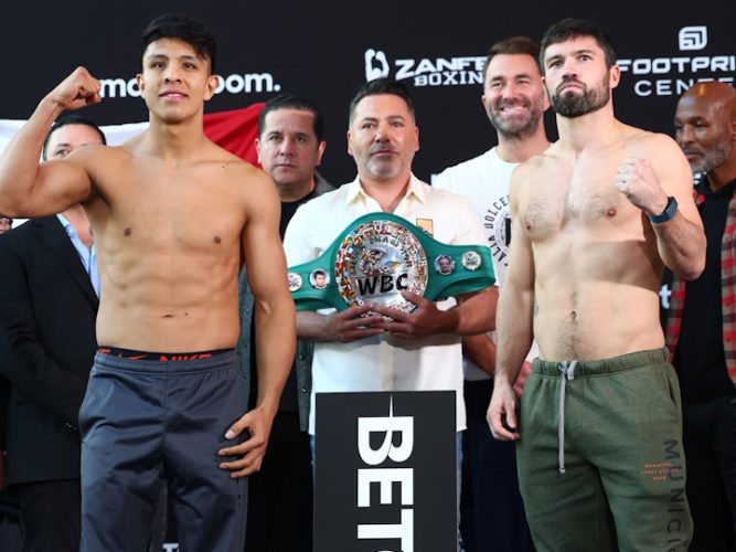 正直に無敗/ハイメ・ムンギアVSジョン・ライダー