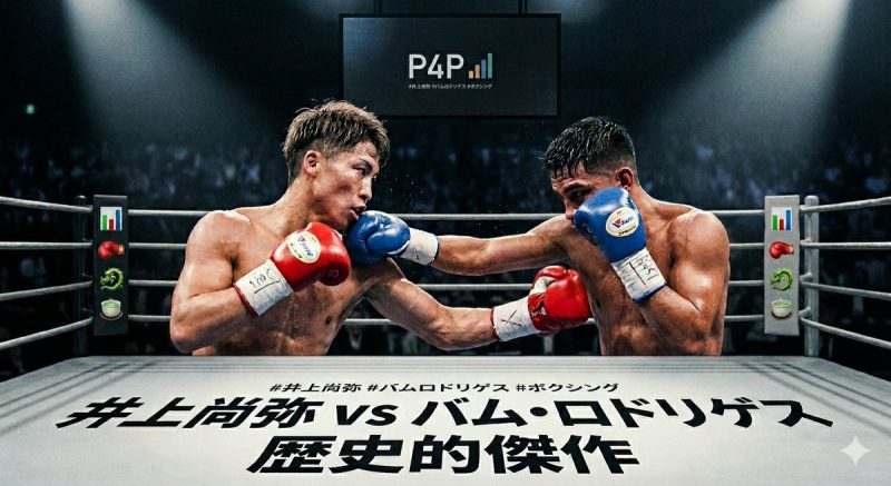 歴史的ファイト/井上尚弥VSジェシー・ロドリゲス（バム）